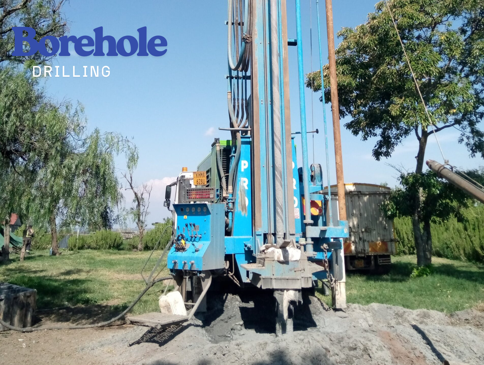 Espring Farm Gallery - borehole driller