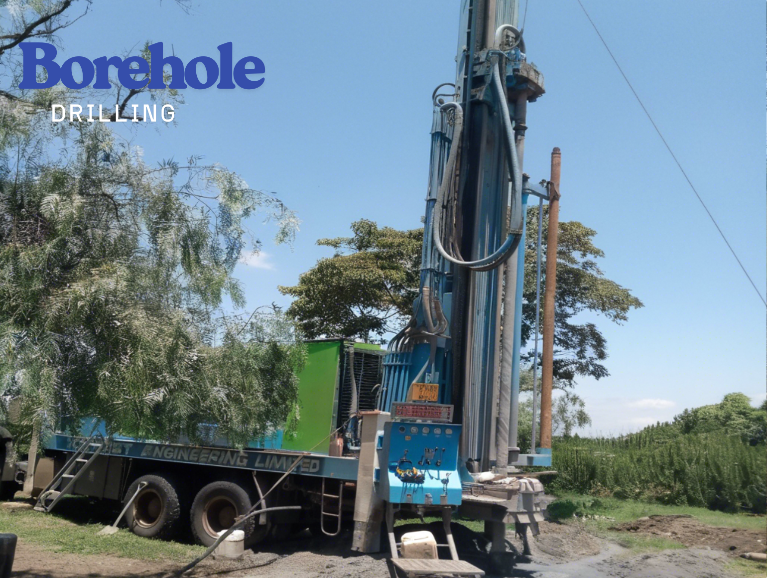 Espring Farm Gallery - borehole drilling